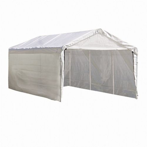 10 × 20 ft. White Canopy Enclosure Kit, Fits 2" Frame 25875