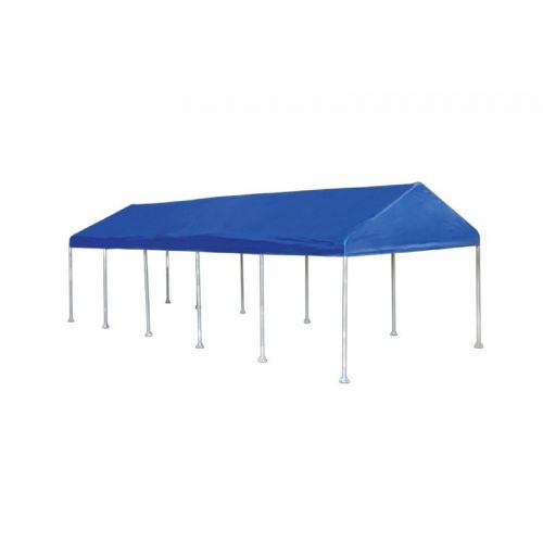 Canopy, 2" 12-Leg Frame, Blue Polyester Cover 12×30 25768
