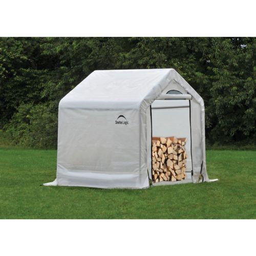 Firewood Seasoning Shed, 1-3/8" Frame, Clear Cover 5 × 3.5 × 5 90395