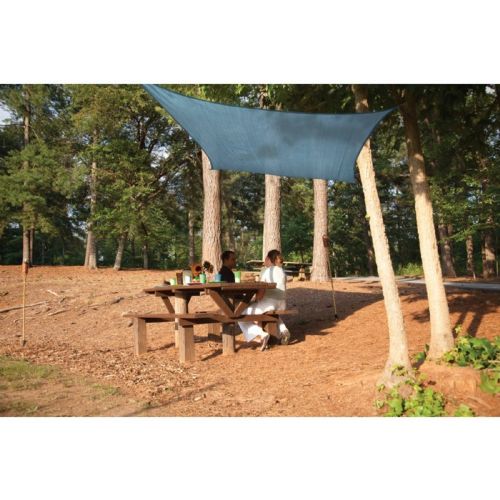 Square Shade Sail - Sea Blue 230 gsm 12 ft. 25735