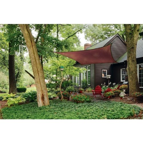 Square Shade Sail - Terracotta 230 gsm 16 ft. 25673