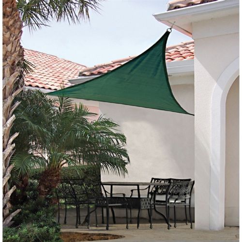 Triangle Shade Sail - Evergreen 230 gsm 16 ft. 25725