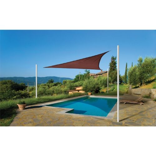 Triangle Shade Sail - Terracotta 230 gsm 12 ft. 25670