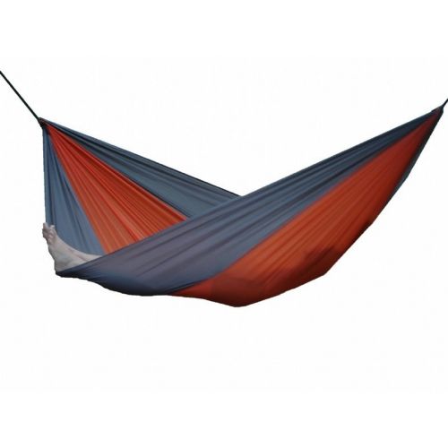 Parachute Nylon Hammock - Double (Gray/Orange) PAR26