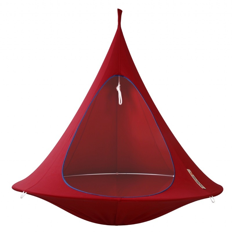 Cacoon Double Hanging Nest Chair Chili Red CACDR005 CozyDays