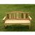 Cedar Holy Cross Garden Bench Natural 5' WF8005CVD #2