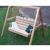 Cedar Royal Country Hearts Porch Swing Natural w/Stand 4' WF1005A50CVD #4