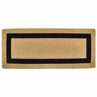 Heavy Duty Coir Mat with Black Single Picture Frame 24" × 57" NH-O2070