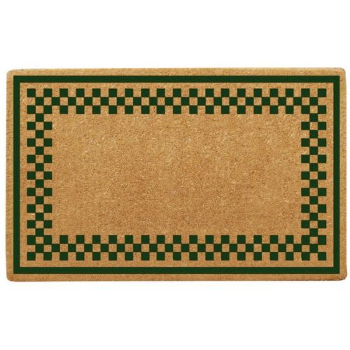 Heavy Duty Coir Mat with Checker Border 38" × 60" NH-O2107