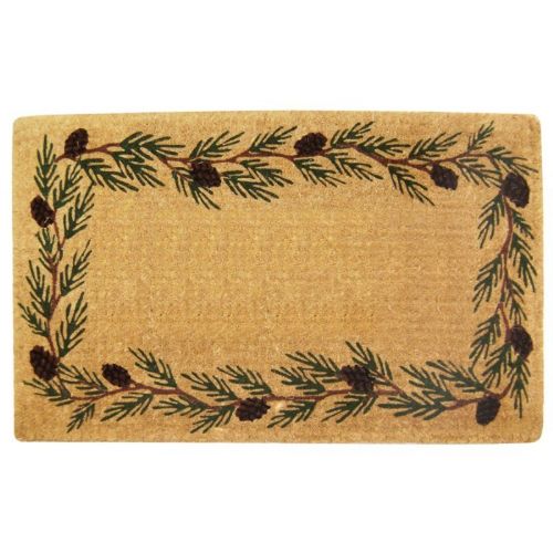 Heavy Duty Coir Mat with Evergreen Border 22" × 36" NH-O2010