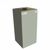 Witt Indoor Recycling Container 32 Gal. Slate Steel for Cans W-32GC01