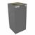Witt Indoor Recycling Container 32 Gal. Slate Steel for Paper W-32GC02