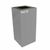 Witt Indoor Recycling Container 32 Gal. Slate Steel for Waste W-32GC03