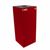 Witt Indoor Recycling Container 36 Gal. Scarlet Steel for Cans W-36GC01
