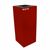 Witt Indoor Recycling Container 36 Gal. Scarlet Steel for Waste W-36GC03
