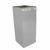 Witt Indoor Recycling Container 36 Gal. Slate Steel W-36GC04