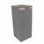 Witt Indoor Recycling Container 36 Gal. Slate Steel for Paper W-36GC02