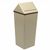 Witt Indoor Swingtop Wastewatcher 13 Gal. Almond Steel W-1311HT