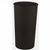 Witt Indoor Wastebasket Black Steel W-10