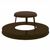 Witt Outdoor Raincap Lid 23" Brown Steel W-M3601-RCL