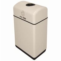 Witt Indoor Recycling Containers 24 Gal. Fiberglass W-11RR-121631