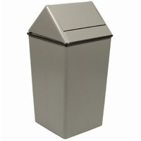Witt Indoor Swingtop Wastewatcher 13 Gal. Slate Steel W-1311HT