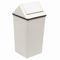 Witt Indoor Swingtop Wastewatcher 13 Gal. White Steel W-1311HT