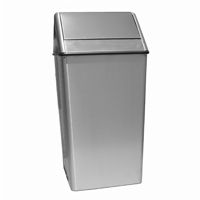 Witt Indoor Swingtop Wastewatcher 21 Gal. Stainless Steel W-1411HT
