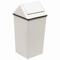 Witt Indoor Swingtop Wastewatcher 36 Gal. White Steel W-1511HT