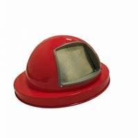 Witt Outdoor Drum Cover Red Steel W-5555