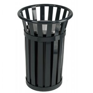 Witt Outdoor Ash Urn Black Steel - Oakley W-M2000