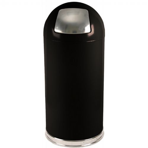 Witt Indoor Dometop 15 Gal. Black Steel with Push Doors W-15DT-BK