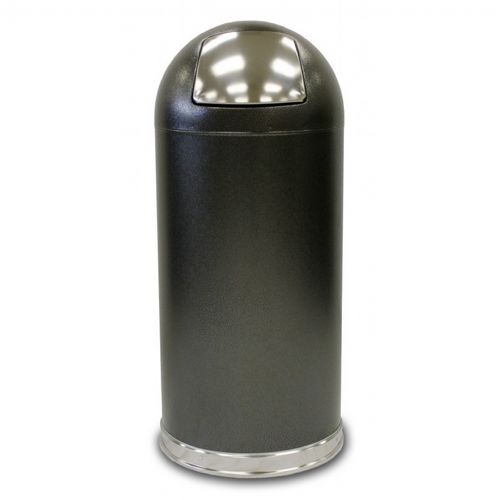 Witt Indoor Dometop 15 Gal. Silver Vein (Granite) Steel with Push Doors W-15DT-SVN