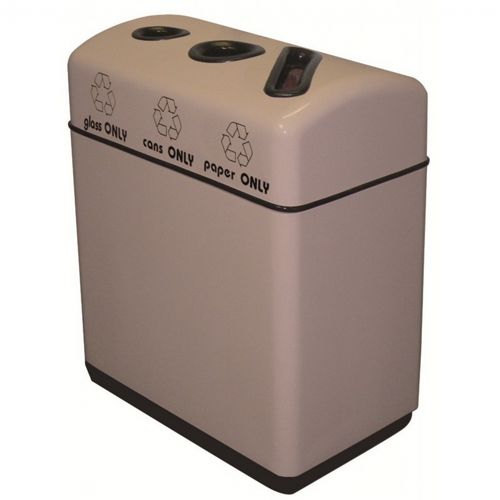 Witt Indoor Recycling Containers 36 Gal. Fiberglass W-11RR-361631