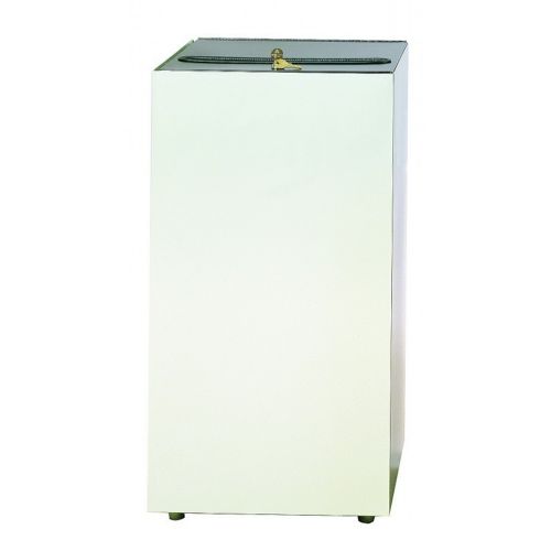 Witt Indoor Secure Document Container 32 Gal. Putty Steel W-32MSR-PT