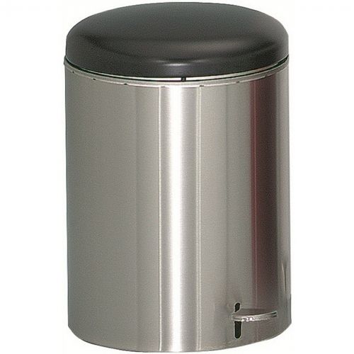 Witt Indoor Step-on Receptacle 4 Gal. Stainless Steel W-2240-SS