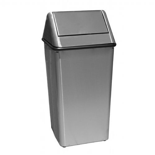 Witt Indoor Swingtop 36 Gal. Stainless Steel W-1511HT-SS