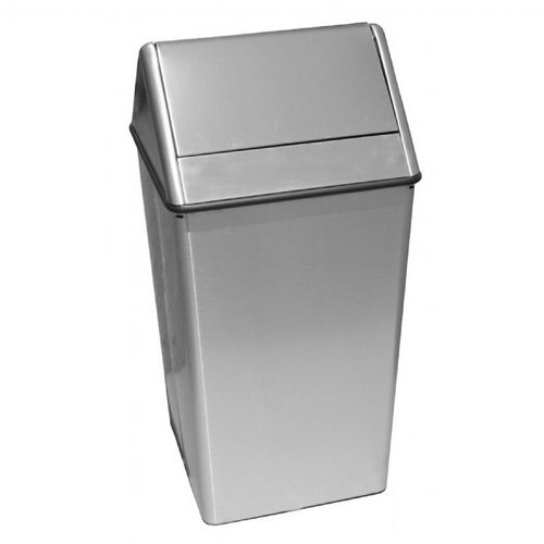 Witt Indoor Swingtop Wastewatcher 13 Gal. Stainless Steel W-1311HT-SS