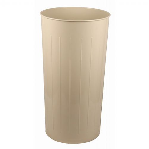 Witt Indoor Wastebasket Almond Steel W-10-AL