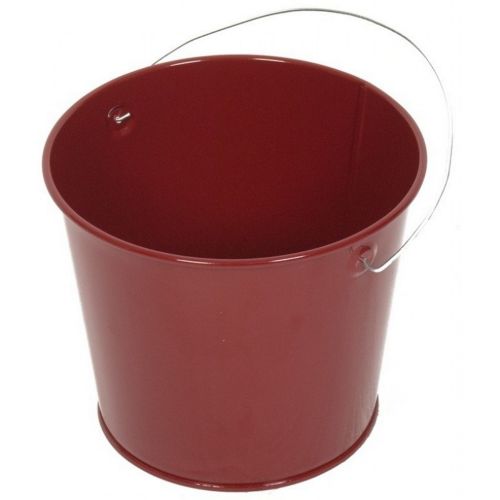 Witt Outdoor 2 Qt Pail Burgundy Steel W-W2PCBL