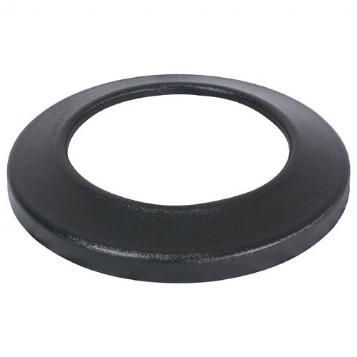 Witt Outdoor Perforated Receptacle Top Black Plastic W-SC35FT