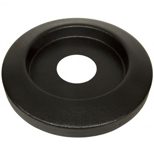 Witt Outdoor Recycling Flat Top Black Plastic W-SC20FT-RC