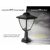 Aluminum Elegante Solar Lamp - Black SML556 #5