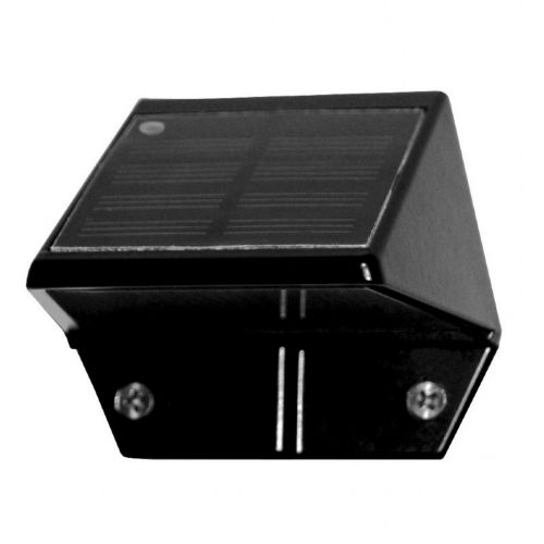 Black Aluminum Deck & Wall Light - Black SL178