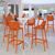 Air Outdoor Bar High Chair Orange ISP068-ORA #7