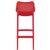Air Outdoor Bar High Chair Red ISP068-RED #2