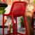 Air Outdoor Bar High Chair Red ISP068-RED #7