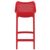 Air Outdoor Counter High Chair Red ISP067-RED #2