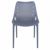 Air Outdoor Dining Chair Dark Gray ISP014-DGR #3