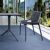 Air Outdoor Dining Chair Dark Gray ISP014-DGR #7